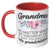 11oz Accent Mug - Grandma Ugly Grandchildren
