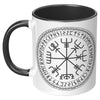 11oz Accent Mug - Viking Compass