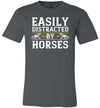 Easily Distracted By Horses Canvas