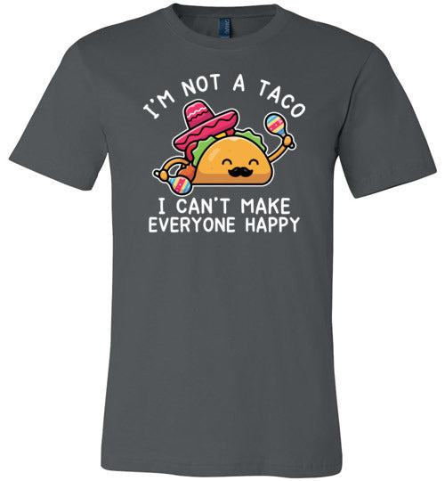 Taco Everyone Happy Canvas