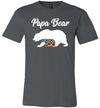 Autism Papa Bear Canvas