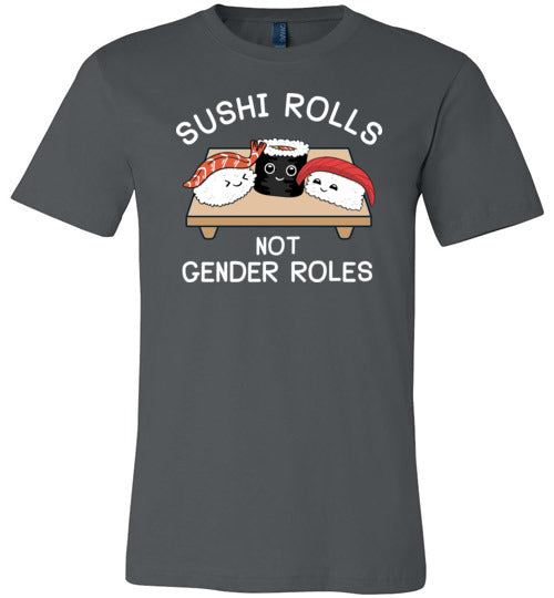 Sushi Rolls Not Gender Rolls Canvas