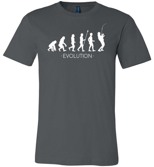 Evolution Fishing Canvas