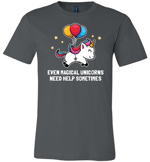 Magical Unicorns Need Help Canvas