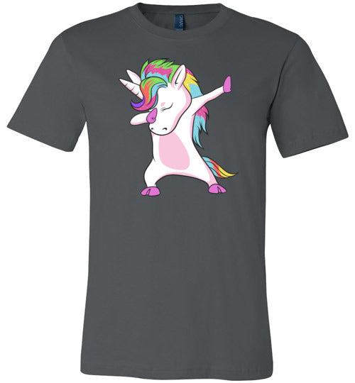 Dabbing Unicorn Dancing Canvas