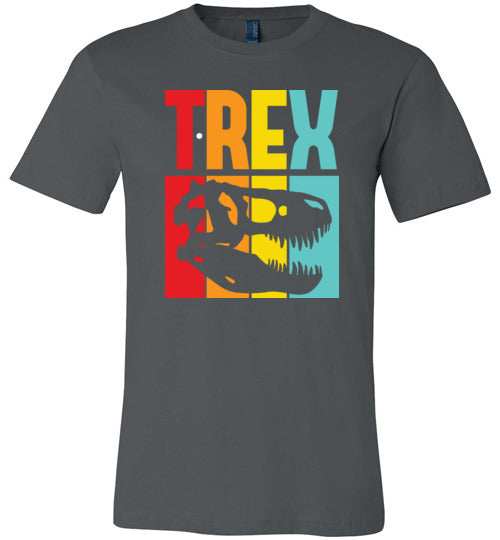 T-Rex Retro Canvas