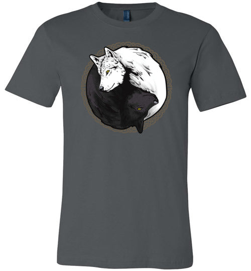 Wolf Yin Yang Canvas