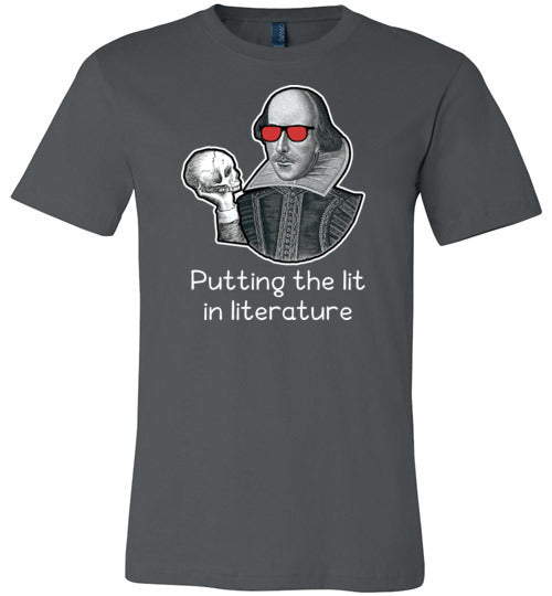 Shakespeare Lit In Literature Canvas