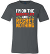 Naughty List Regret Nothing Canvas
