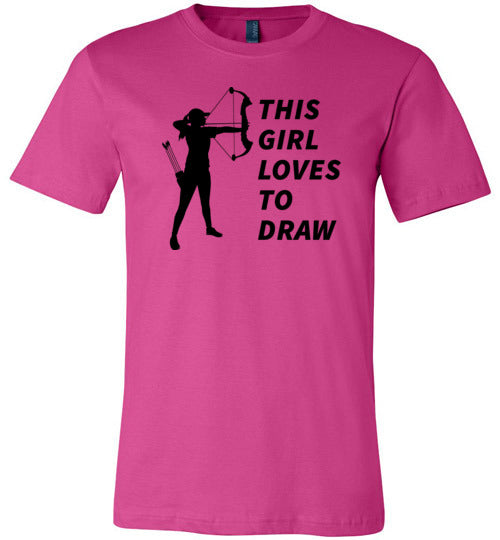 Archer This Girl Loves To Draw Canvas