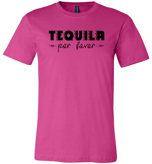 Tequila Por Favor Canvas
