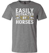 Easily Distracted By Horses Canvas
