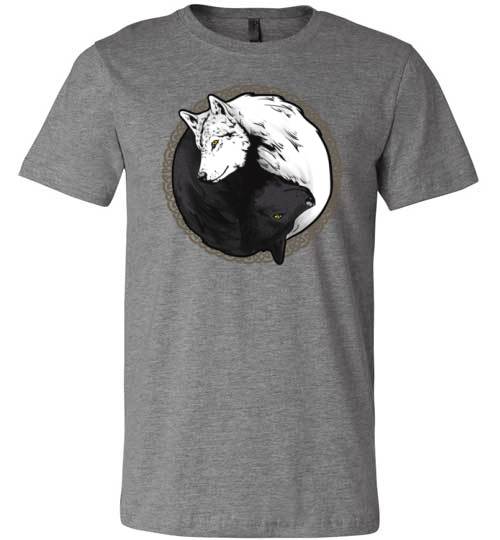 Wolf Yin Yang Canvas