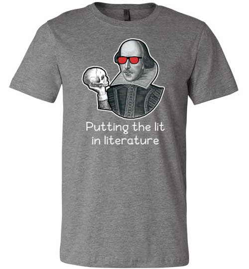 Shakespeare Lit In Literature Canvas