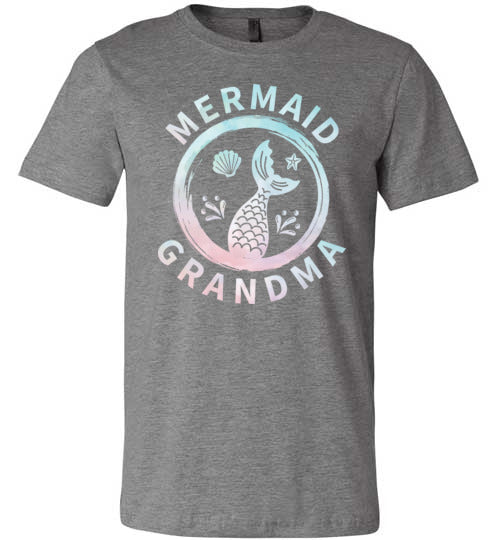 Mermaid Grandma Canvas