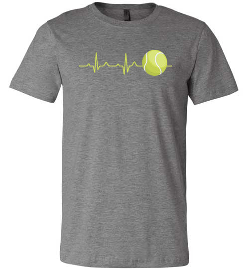 Tennis Heartbeat Canvas