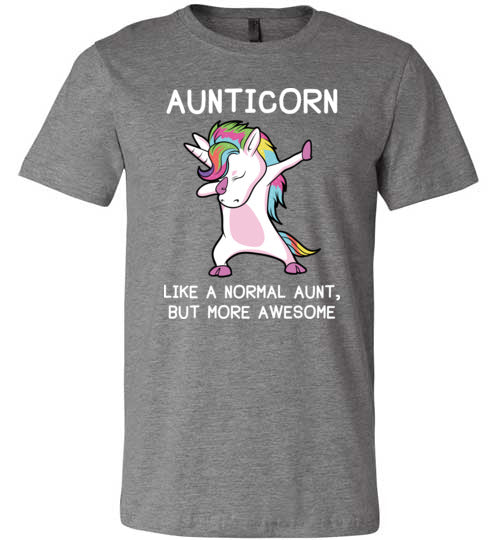 Aunticorn Unicorn Aunt Canvas