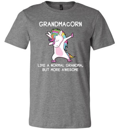 Grandmacorn Grandma Unicorn Canvas