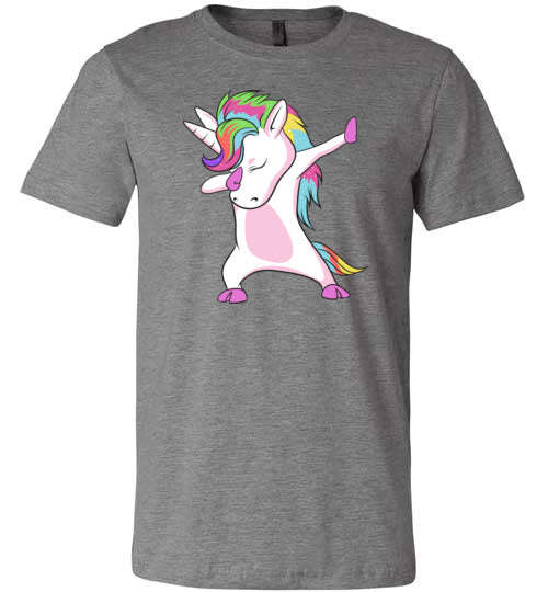 Dabbing Unicorn Dancing Canvas
