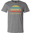 Arizona Retro Sunset Canvas