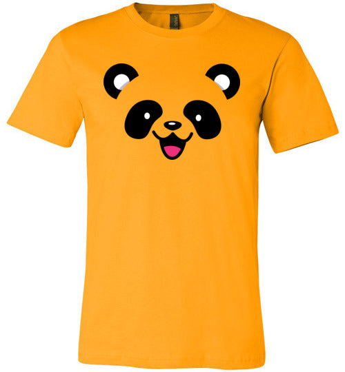 Panda Face Light Shirts Canvas