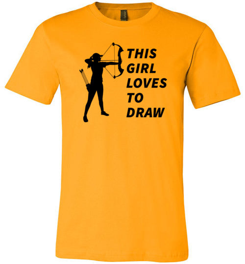 Archer This Girl Loves To Draw Canvas