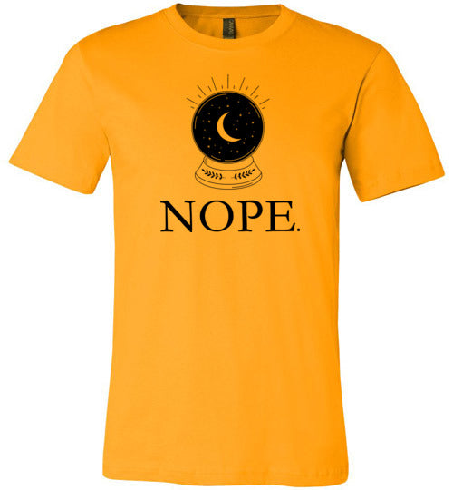 Crystal Ball Nope Canvas