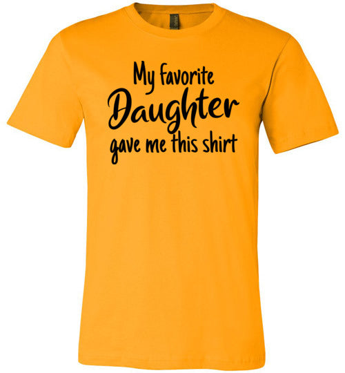 Favorite Daughter Gave Me This Canvas