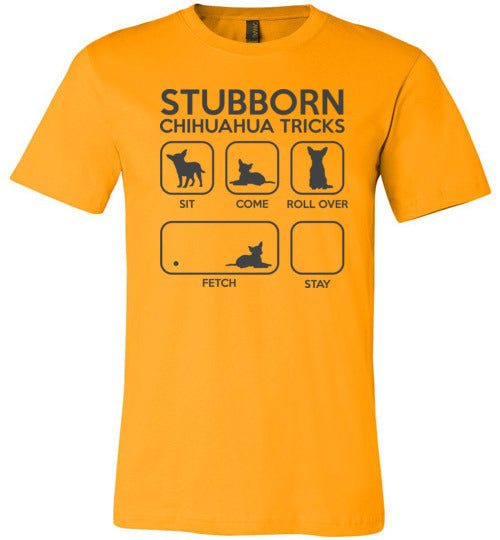 Stubborn Chihuahua Tricks Canvas