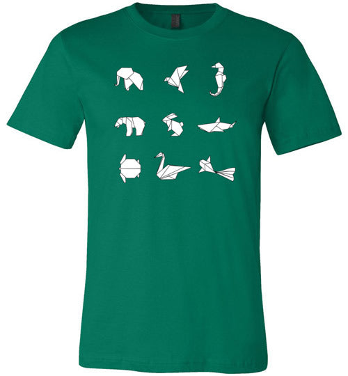 Origami Animals Canvas