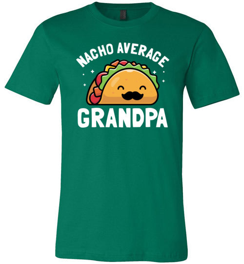 Nacho Average Grandpa Canvas