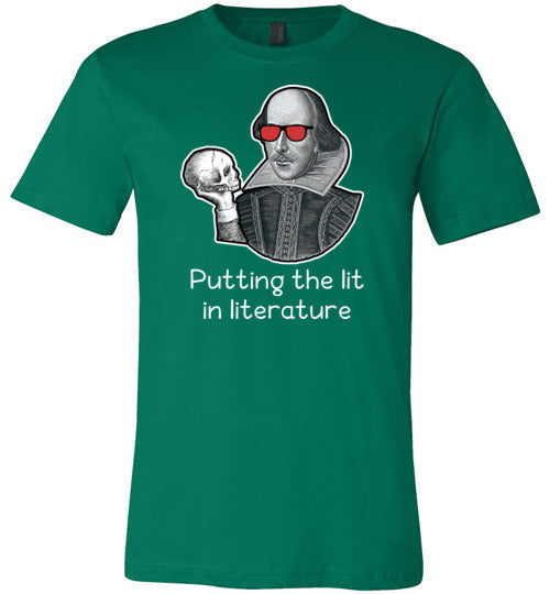 Shakespeare Lit In Literature Canvas