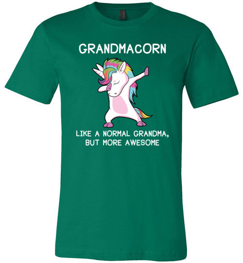 Grandmacorn Grandma Unicorn Canvas