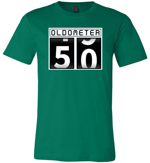 Oldometer 50 Years Old Canvas