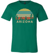 Arizona Retro Sunset Canvas