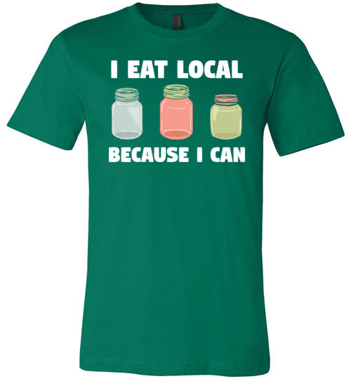 Canning Eat Local Canvas