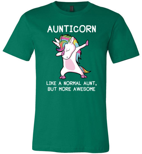 Aunticorn Unicorn Aunt Canvas