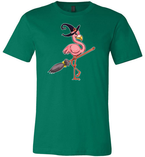 Flamingo Witch Canvas