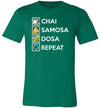 Chai Samosa Dosa Repeat Canvas