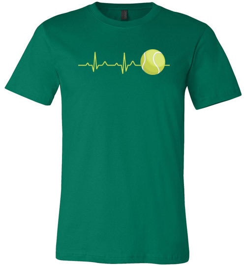 Tennis Heartbeat Canvas