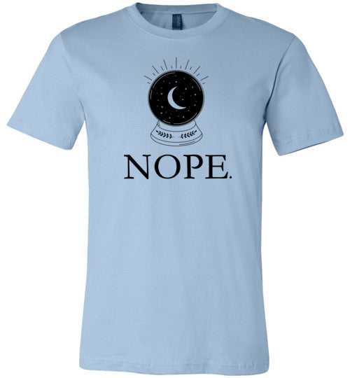 Crystal Ball Nope Canvas