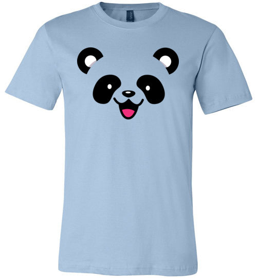 Panda Face Light Shirts Canvas