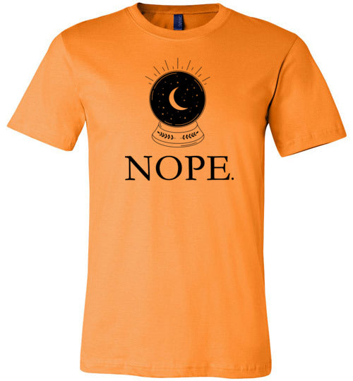 Crystal Ball Nope Canvas