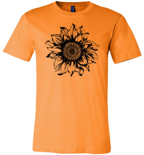 Sunflower Shirt Canvas