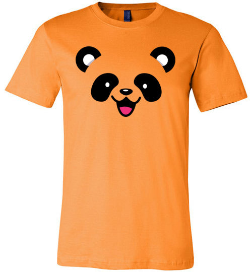 Panda Face Light Shirts Canvas