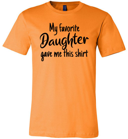 Favorite Daughter Gave Me This Canvas