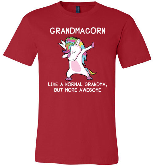 Grandmacorn Grandma Unicorn Canvas