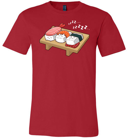 Cute Sushi Sleeping Canvas