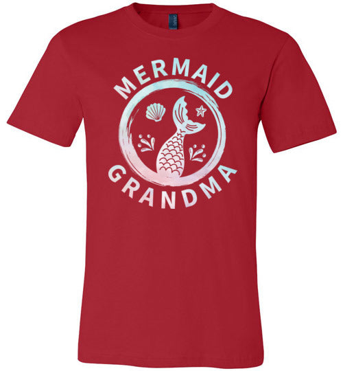 Mermaid Grandma Canvas