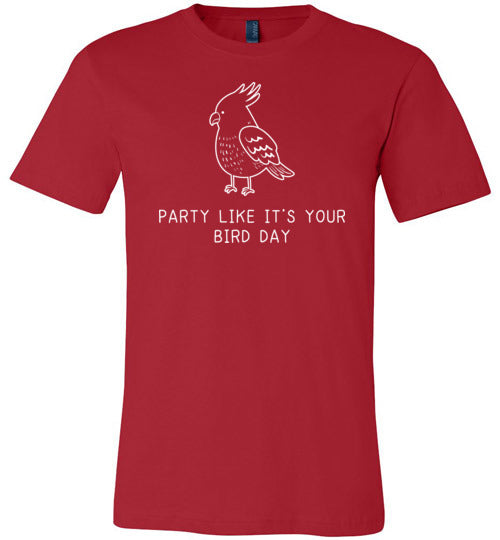 Party Like Its Your Bird Day Canvas